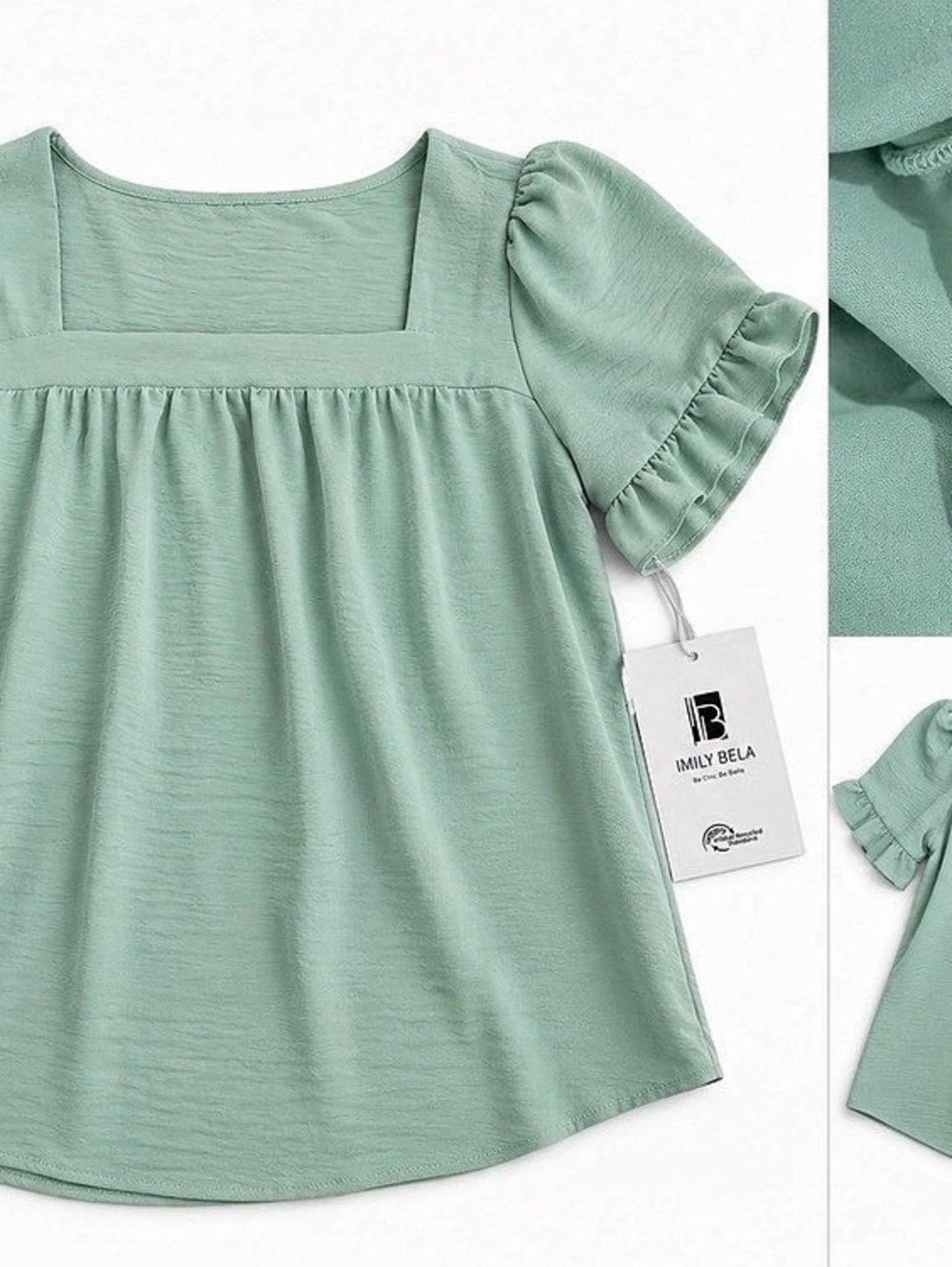 women’s  Green Blouse Size xl